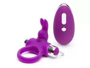 HAPPY RABBIT REMOTE CONTROL COCK RING